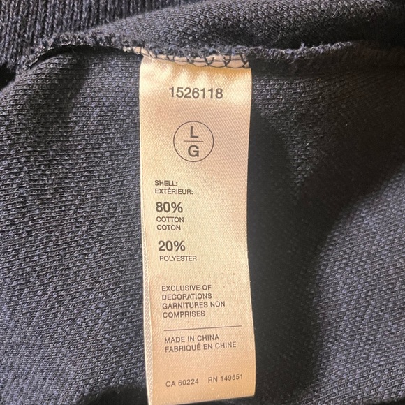 Robert Graham - Men’s Large - Zip-up Sweater - Blue - 80% Cotton 20% Polyester - - Picture 11 of 12